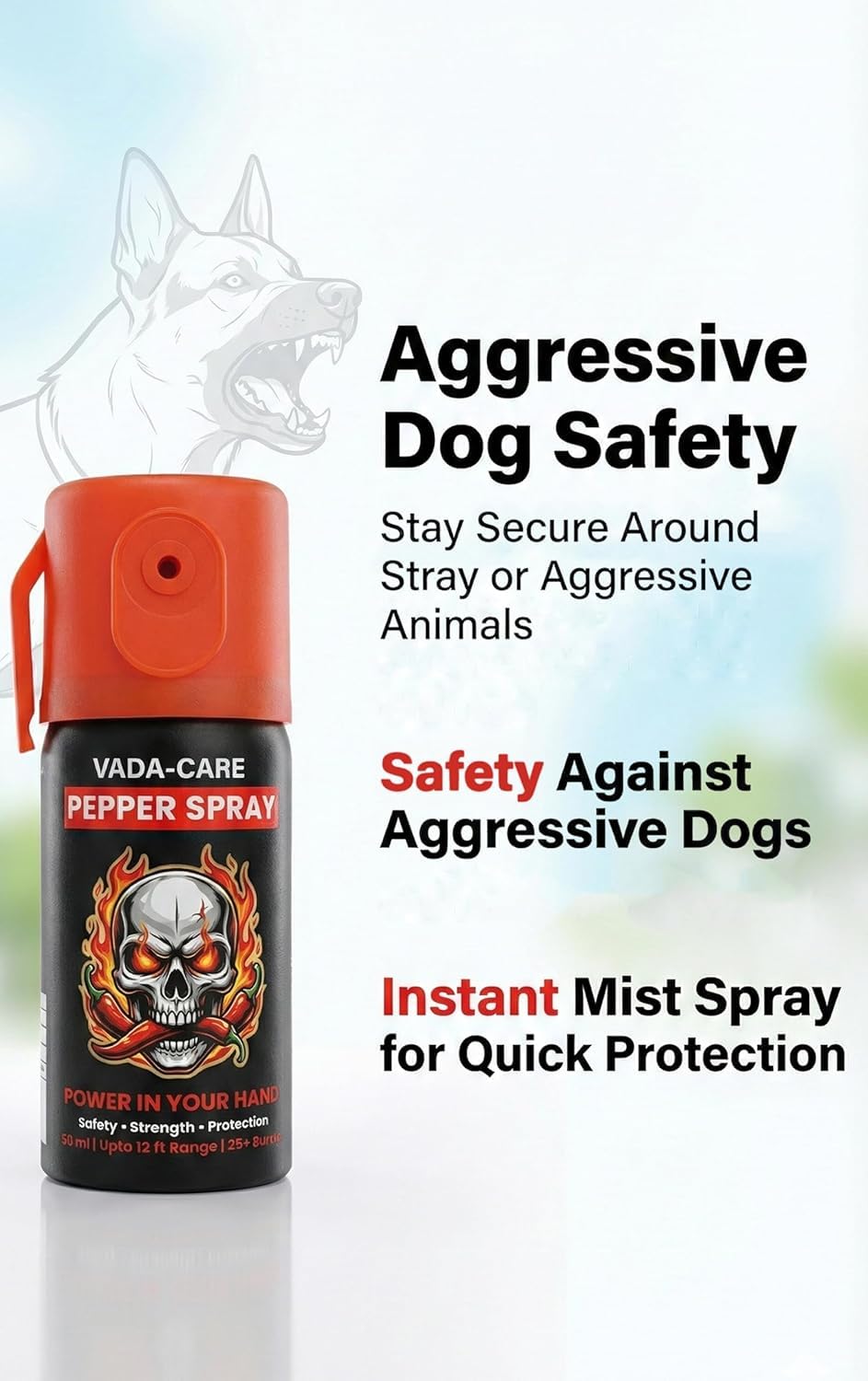 Personal Defense Equipment Pepper Spray (55ml) 1