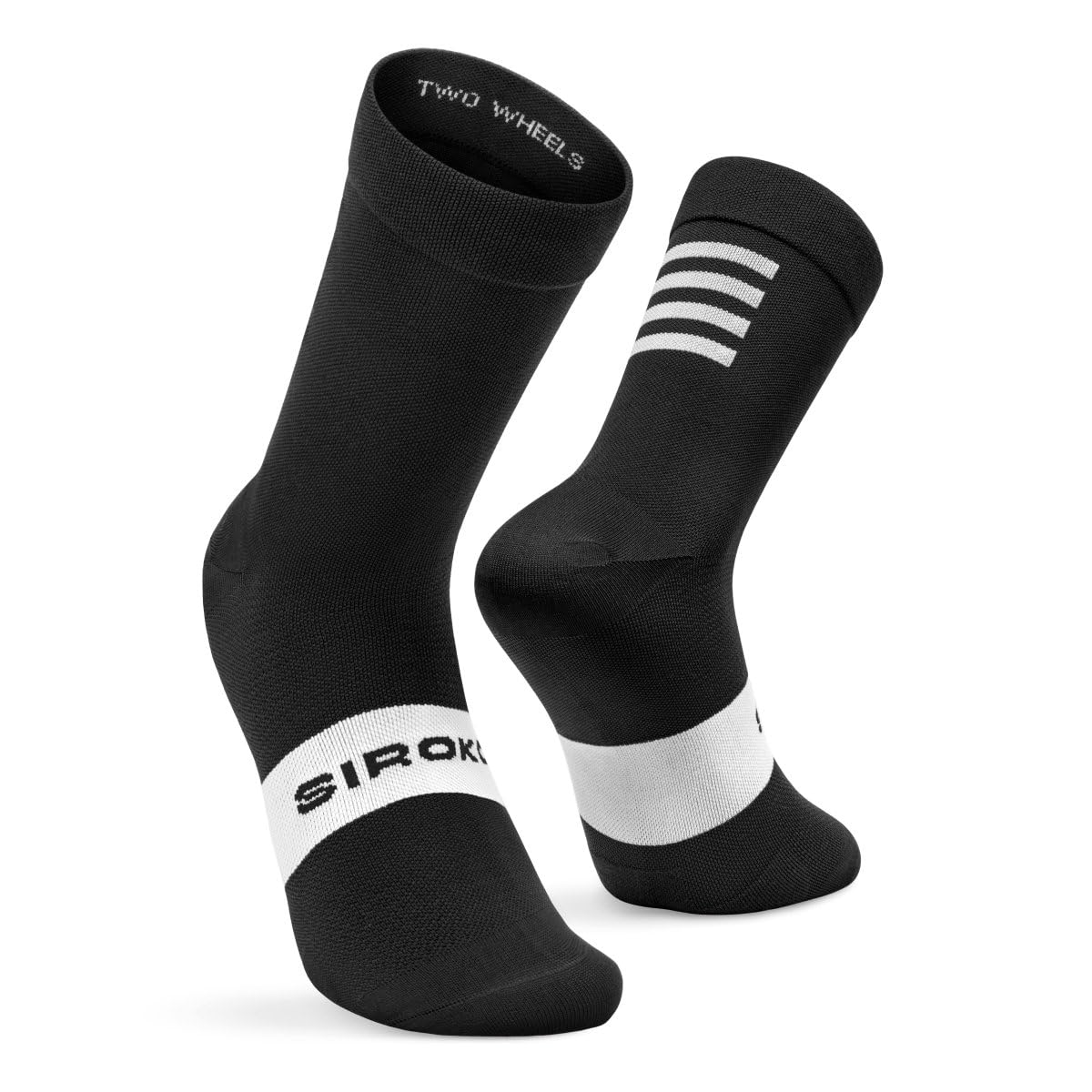 SIROKO - Calcetines de Ciclismo S1 Black Kapelmuur - XL-​XXL - Negro