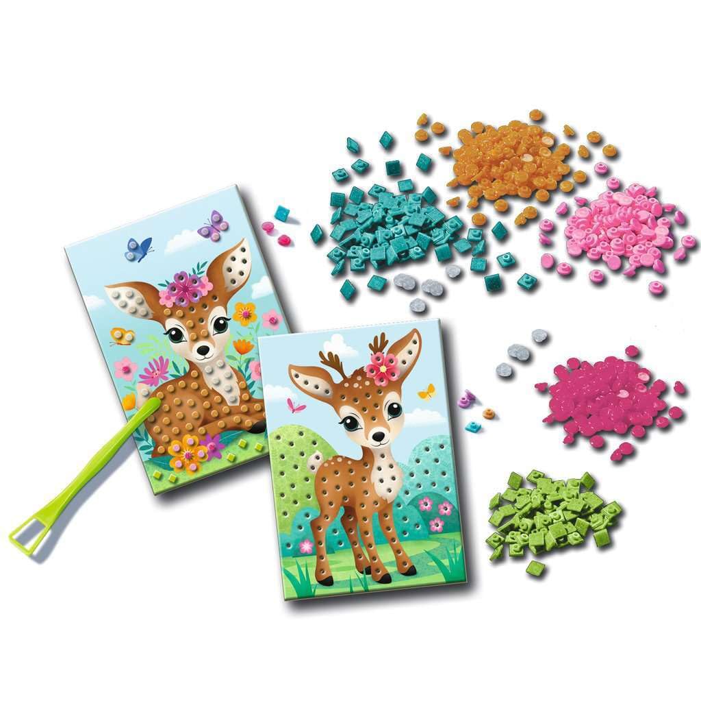 BeCreative Midi - Bastelset DIY Mosaik Mein Bambi