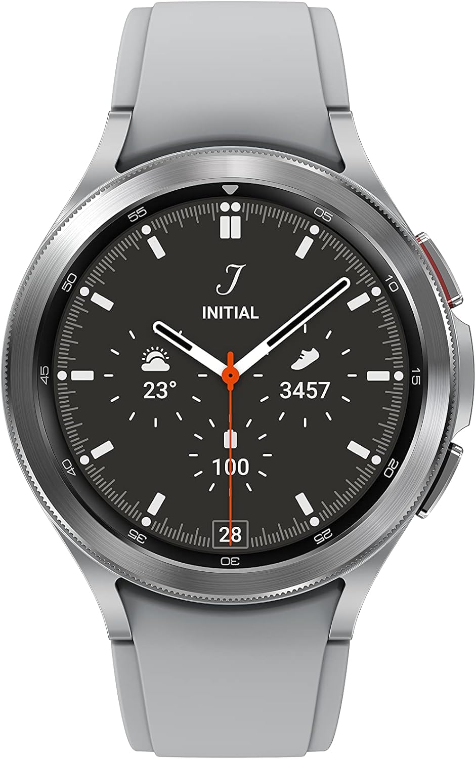 Amazon.co.jp: Galaxy Watch4 Classic 46mm 心拍計 /シルバー [by 