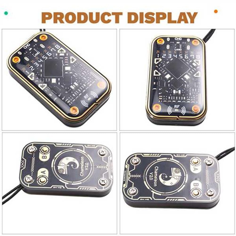 Chameleon Ultra V2.0 RFID Ultimate Emulator NFC Duplicatore+3xCuid 6xuid Keychain 125kHz 13.56MHz Decode SCHED RFID Reader