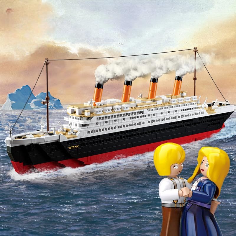 Mini Rocker Titanic Buy SKY LINE OCEAN Titanic Ship Micro Mini Building Blocks Set,481pcs ...