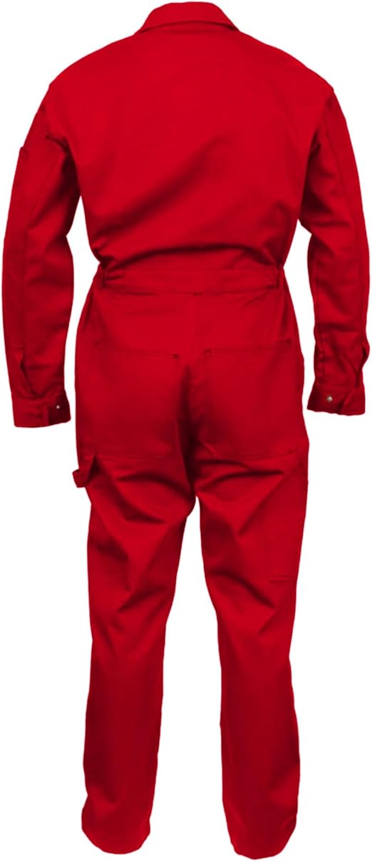 Flame Resistant FR Coverall - 88% C / 12% Nylon (Small,Dark Grey