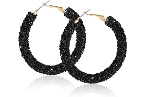 Bohemian Sparkle Glitter Earrings