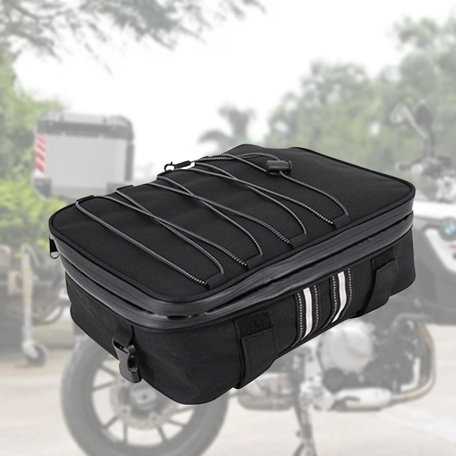 Borsa per Bauletto per Moto Borsa Da Viaggio Nera per Equitazione All'aperto per