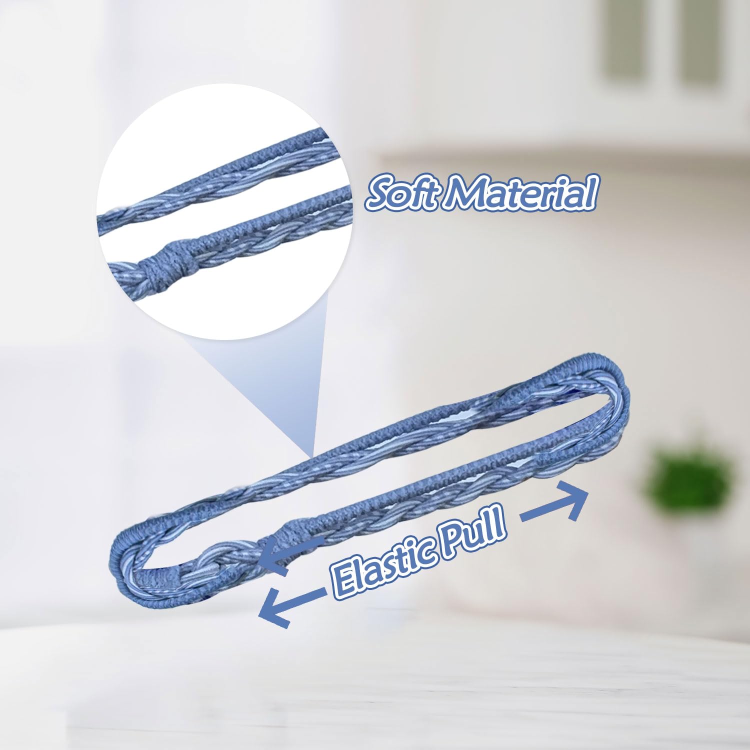 Pack of 12 Boho Hair Ties - Image 3