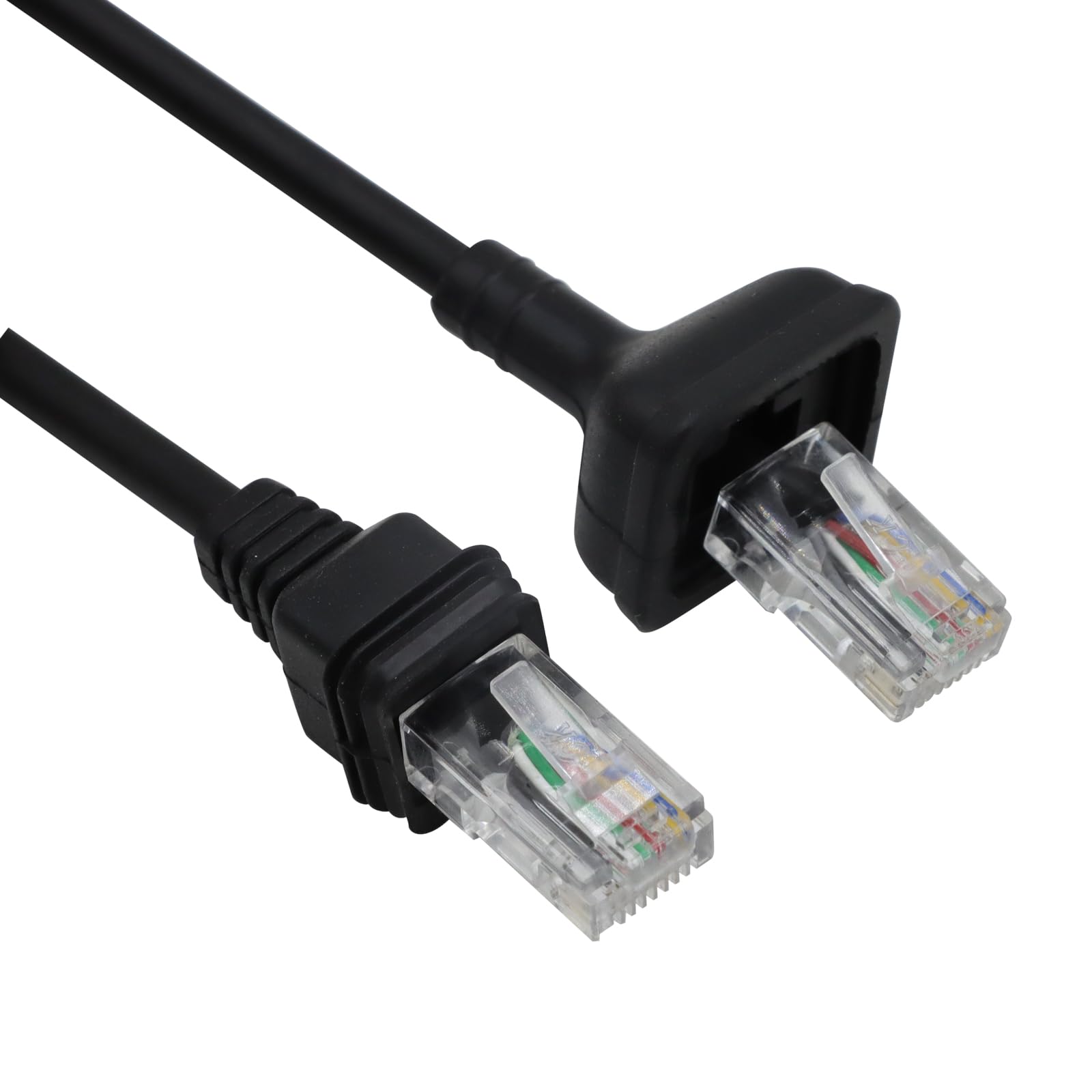 KMC-30 KMC-32 Cable de micrófono RJ-45 de 8 pines a 8 pines para Kenwood KMC-35 TK-7100 TK-760 TK-768 TK-762G TK-780G M-261A TM-271A Radi Micrófono de mano (5)