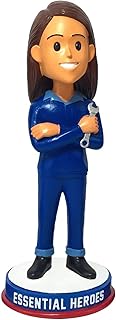 Automotive Repair Maintenance Essential Heroes Bobblehead Female Light Skin Tone