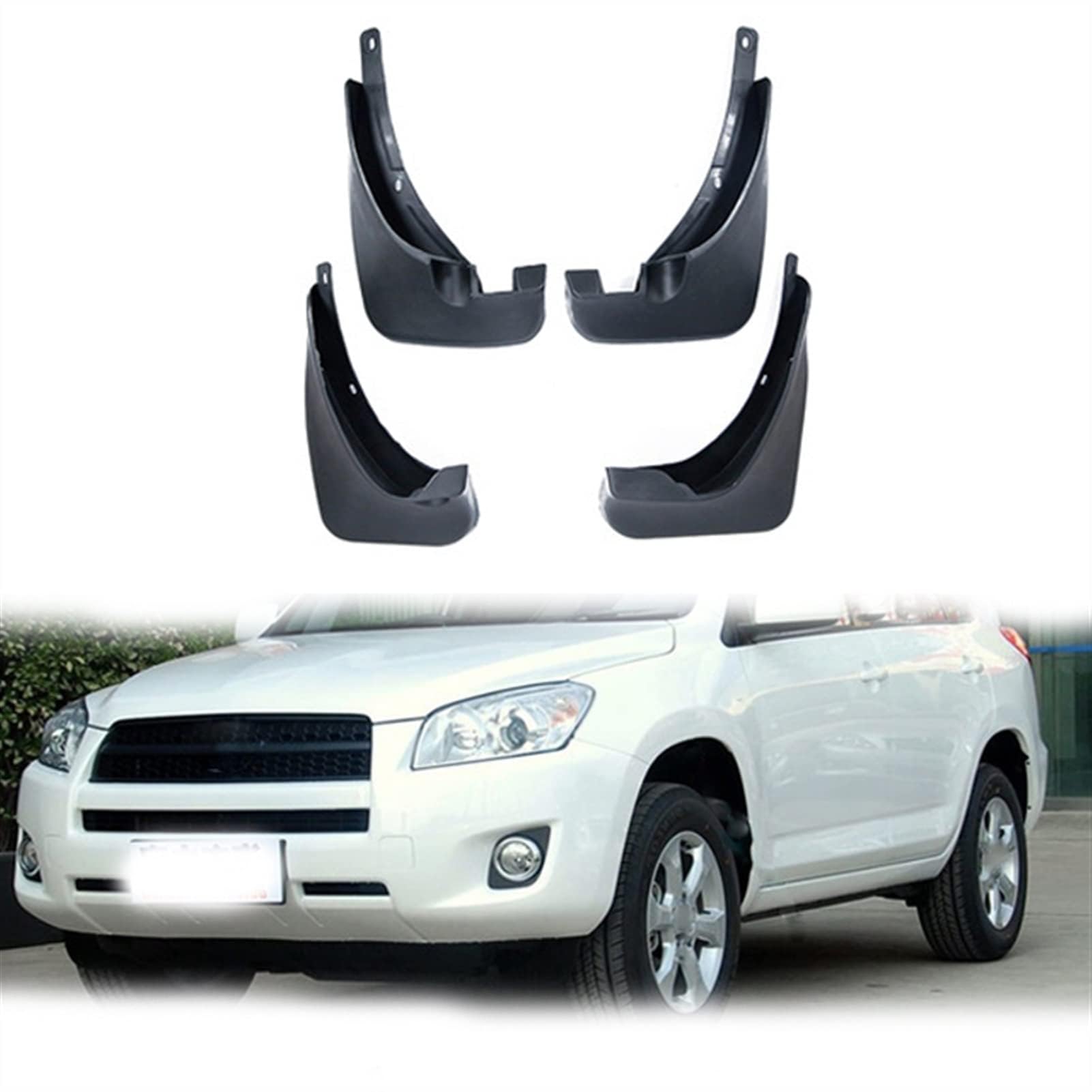 Xukey Mud Flaps For Toyota RAV4 2006-2012 – Front & Rear Set