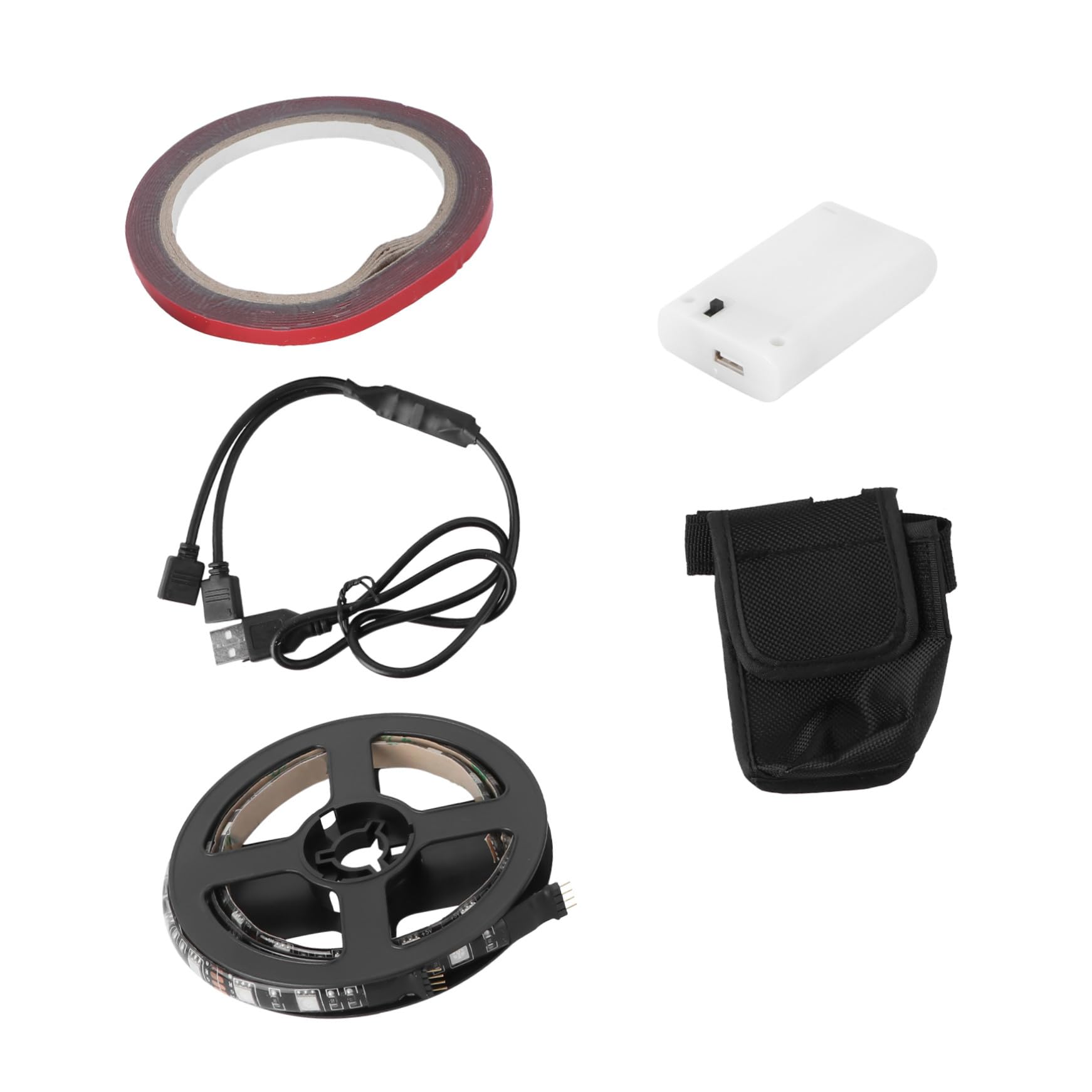 Striscia Luminosa per Monopattino Elettrico, Luci Monopattino senza Abbagliare, Autoadesiva, Ricambio Decorativo per Scooter