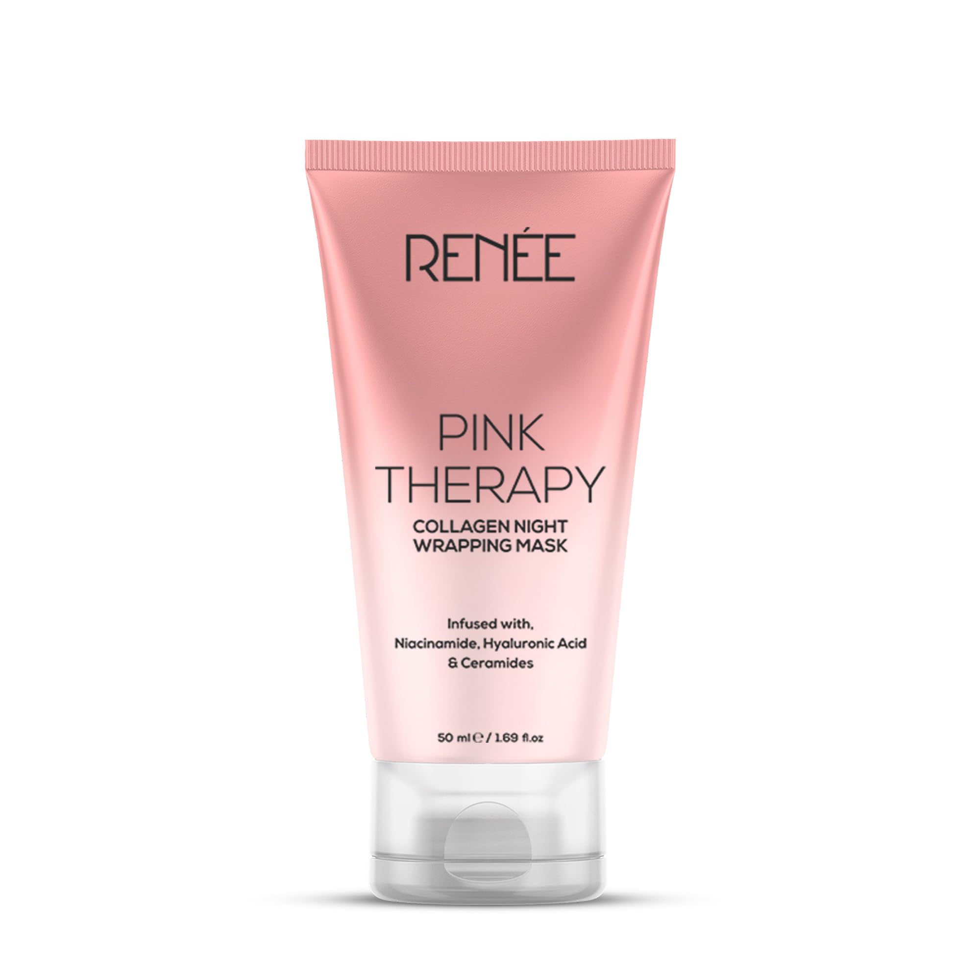 RENEE Pink Therapy Collagen Night Wrapping Face Mask | For Young, Hydrated Skin | Texture & Elasticity | Improves Skin Barrier | Hyaluronic Acid & Niacinamide Infused | 50 ml-image-17