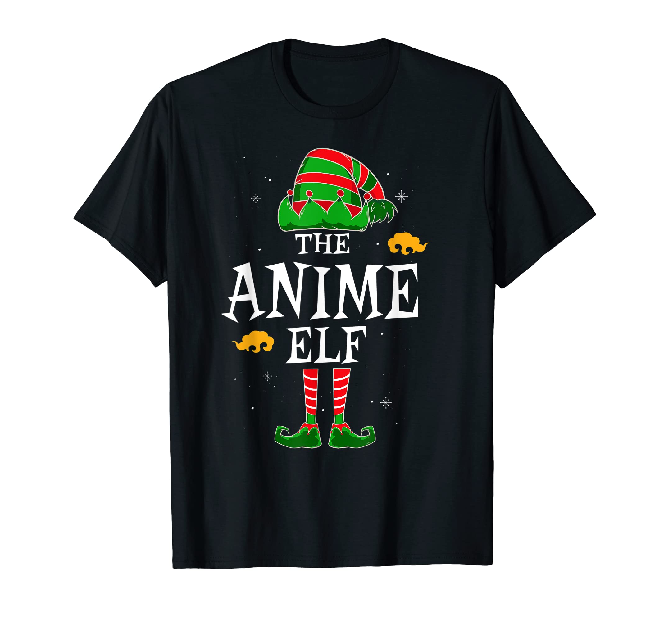 Family Merry Xmas Pajamas Pjs Outfit Set Gifts TeeThe Anime Elf Group Matching Family Christmas Holiday Funny T-ShirtOEKO-TEX STANDARD 100