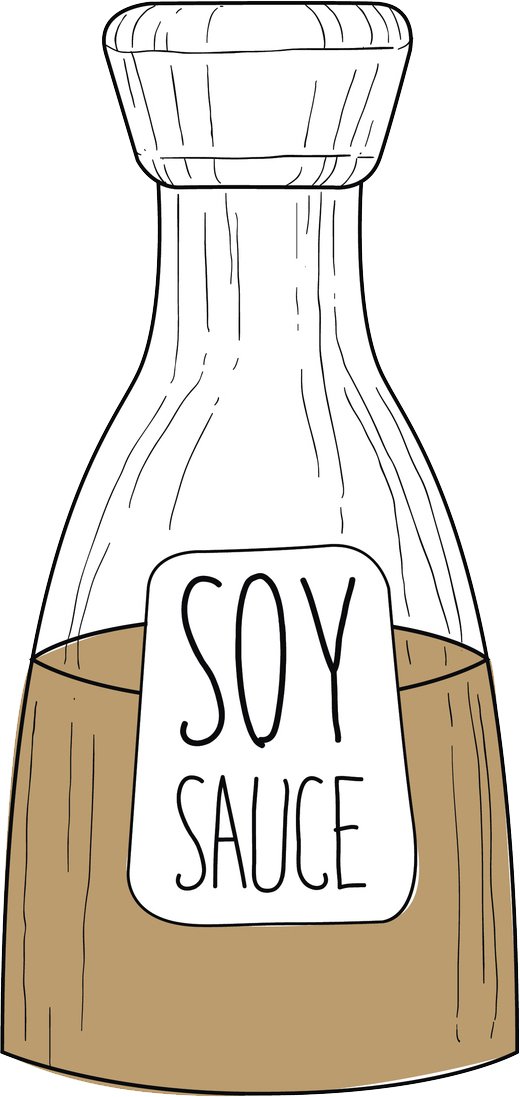 Soy Sauce Drawing