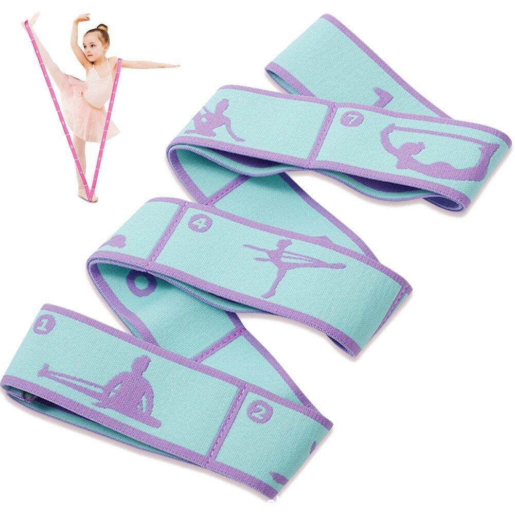 YOGA RESISTANCE BAND Latin Dance Elastic Stretching Belt Fitness