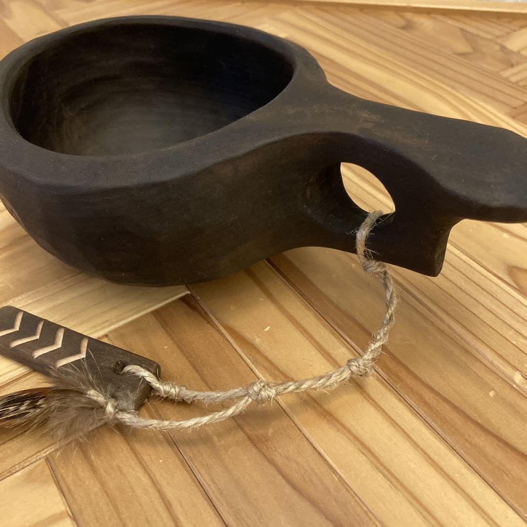 【新品】ソウルオブシベリア #4 丸型ペンダント　No.1901 ククサ 新品】ソウルオブシベリア #4 丸型ペンダント No.1901 ククサ