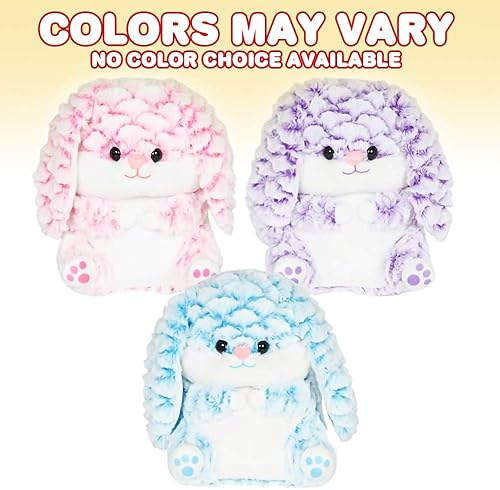 Miniatura 3 de ArtCreativity Belly Buddy Bunny - Conejito de peluche de 8.5 pulgadas, súper suave y tierno, bonita decoración de guardería, el mejor regalo para