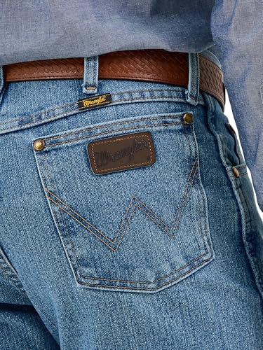 Wrangler Men's Premium Performance Cowboy Cut Reg Jean, Stone Bleach, 32W x 34L – Ansicht 6