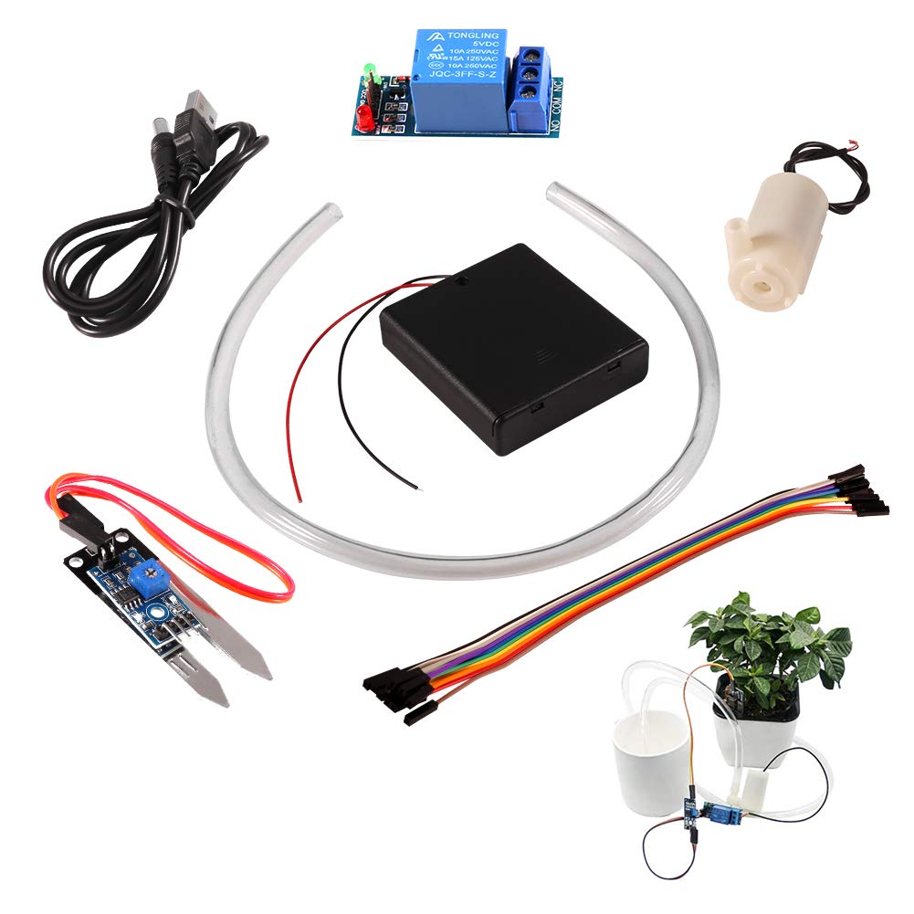 Amazon.com : Soil Moisture Sensor Kit Automatic Watering System Manager ...