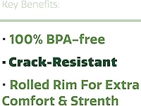 Vista 6 de Comfy Package 500 unidades Vasos de plástico desechables transparentes de 3 oz. - Pequeños vasos desechables de polipropileno para baño