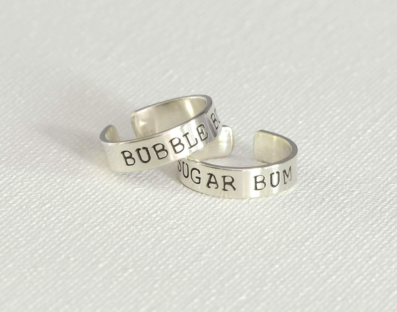 Sterling Silver Toe Ring Set for him or her