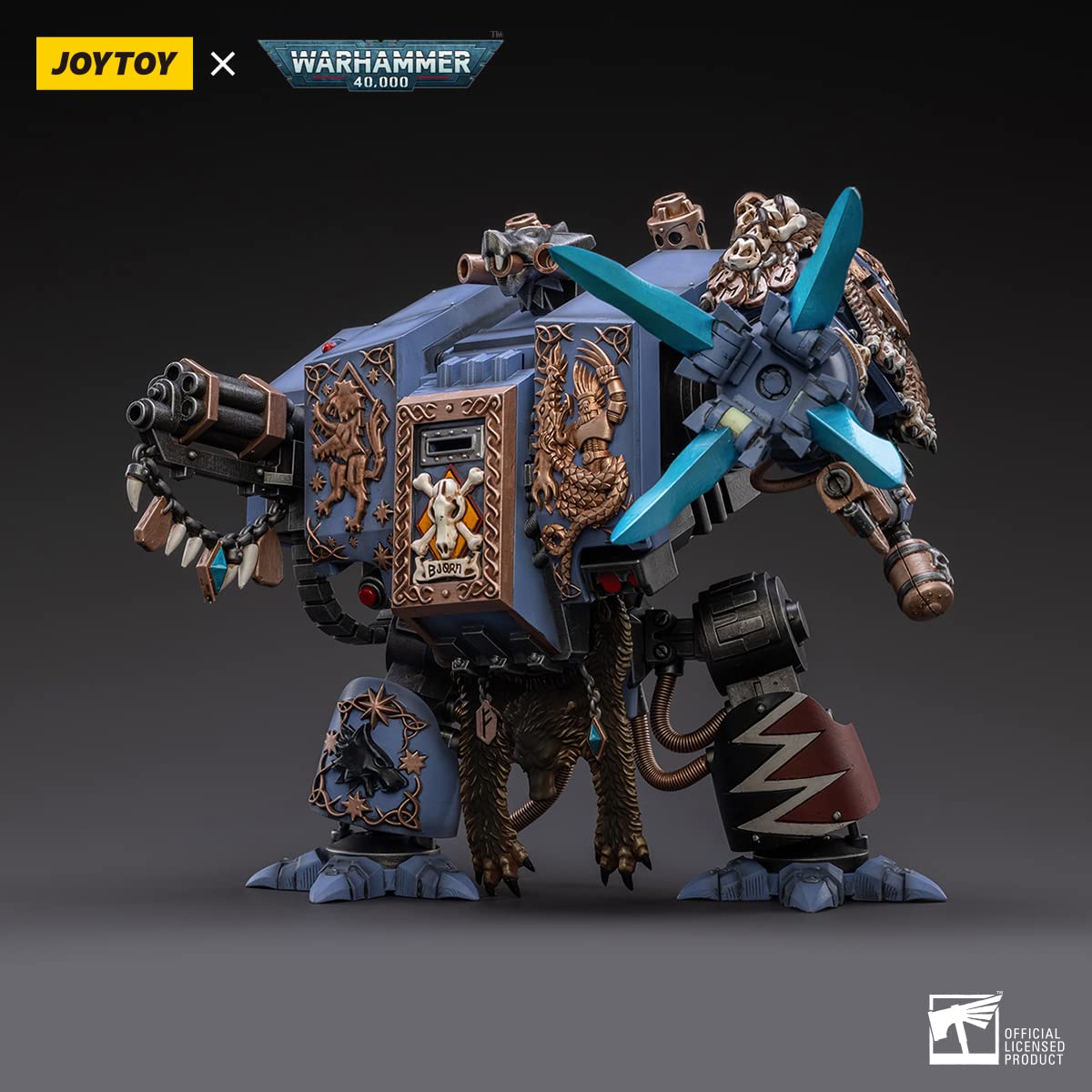 JOYTOY ウォーハンマー40K BJORN THE FELL- HANDED JoyToy Warhammer 40K 1/18 Space Wolves Bjorn The Fell-Handed