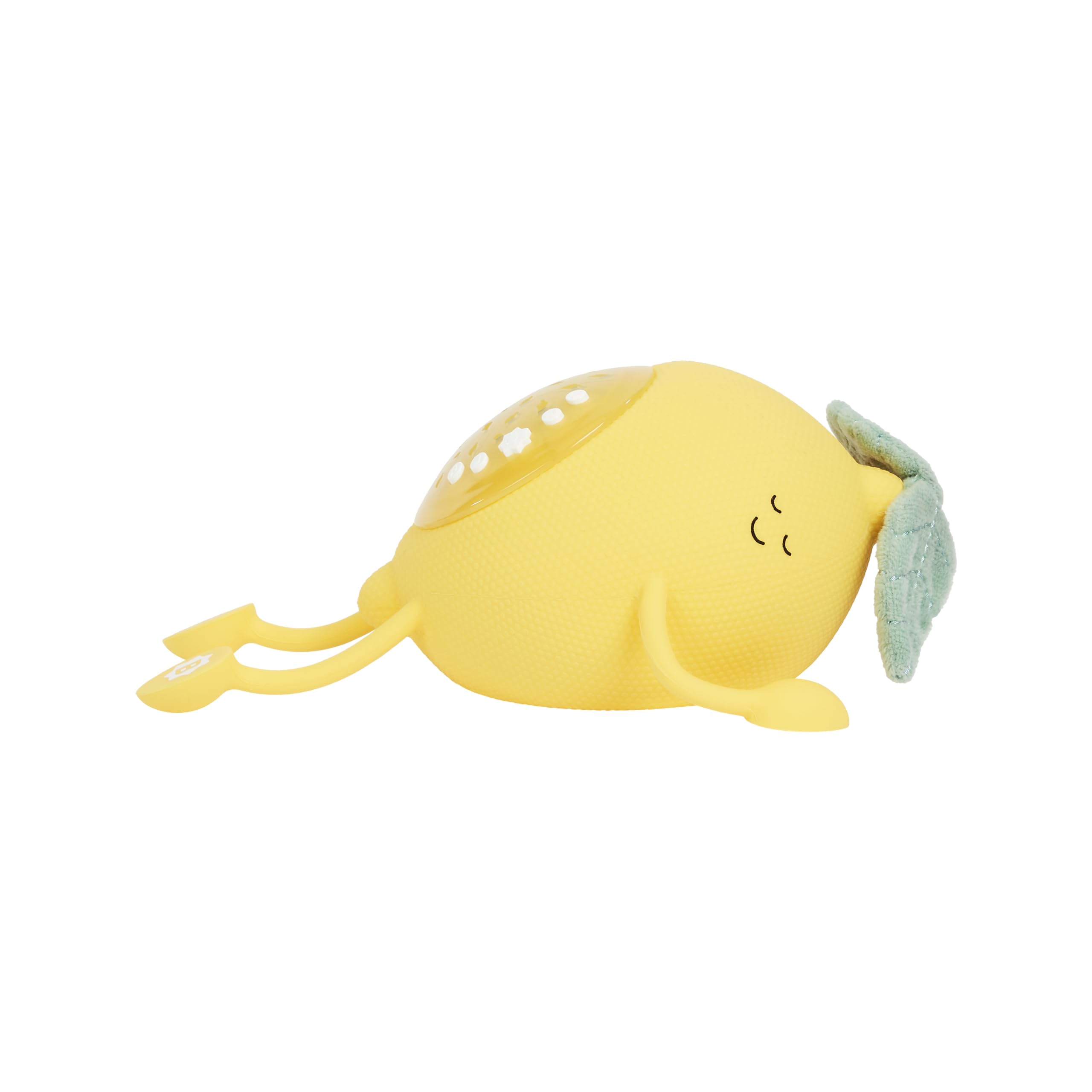 Badabulle Basil Lemon-Shaped Silicone Projector Nightlight - Yellow