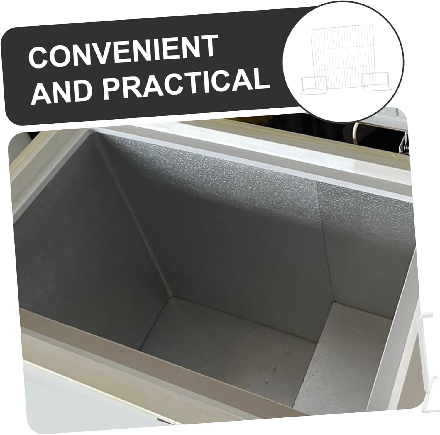 Space-saving Fridge Mesh Divider for Optimal Food Separation Refrigerator Shelf Organizer for Ice and More Versatile Storage for Supermarkets and Homes