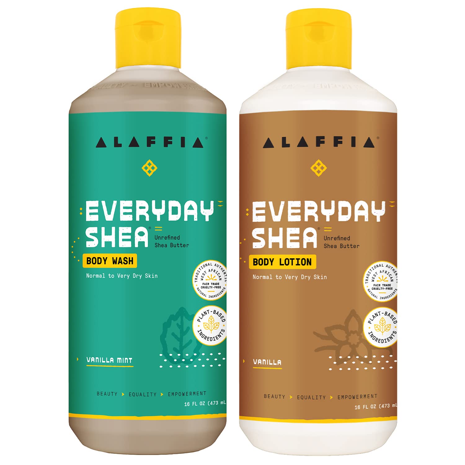 Amazon.com : Alaffia Everyday Shea Vanilla Lotion and Mint Body