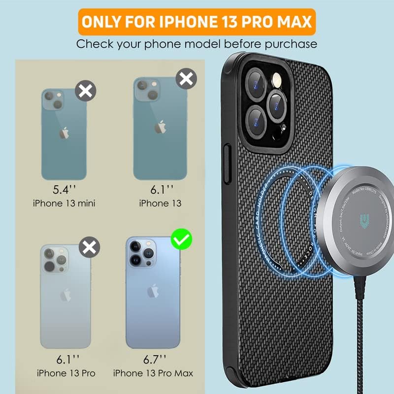 Miniatura 3 de I Case Ultra Hybrid Defence - Carcasa trasera con cartera para tu I Phone 13 Pro Max, funda para móvil, funda para móvil con cartera, fibra de