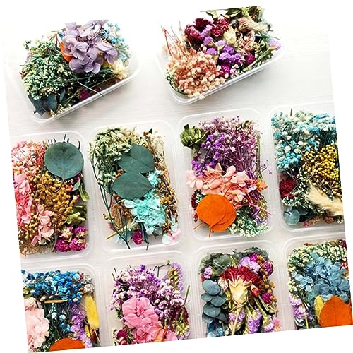 Kit para hacer velas con flores secas Alipis 3 cajas miniatura 7