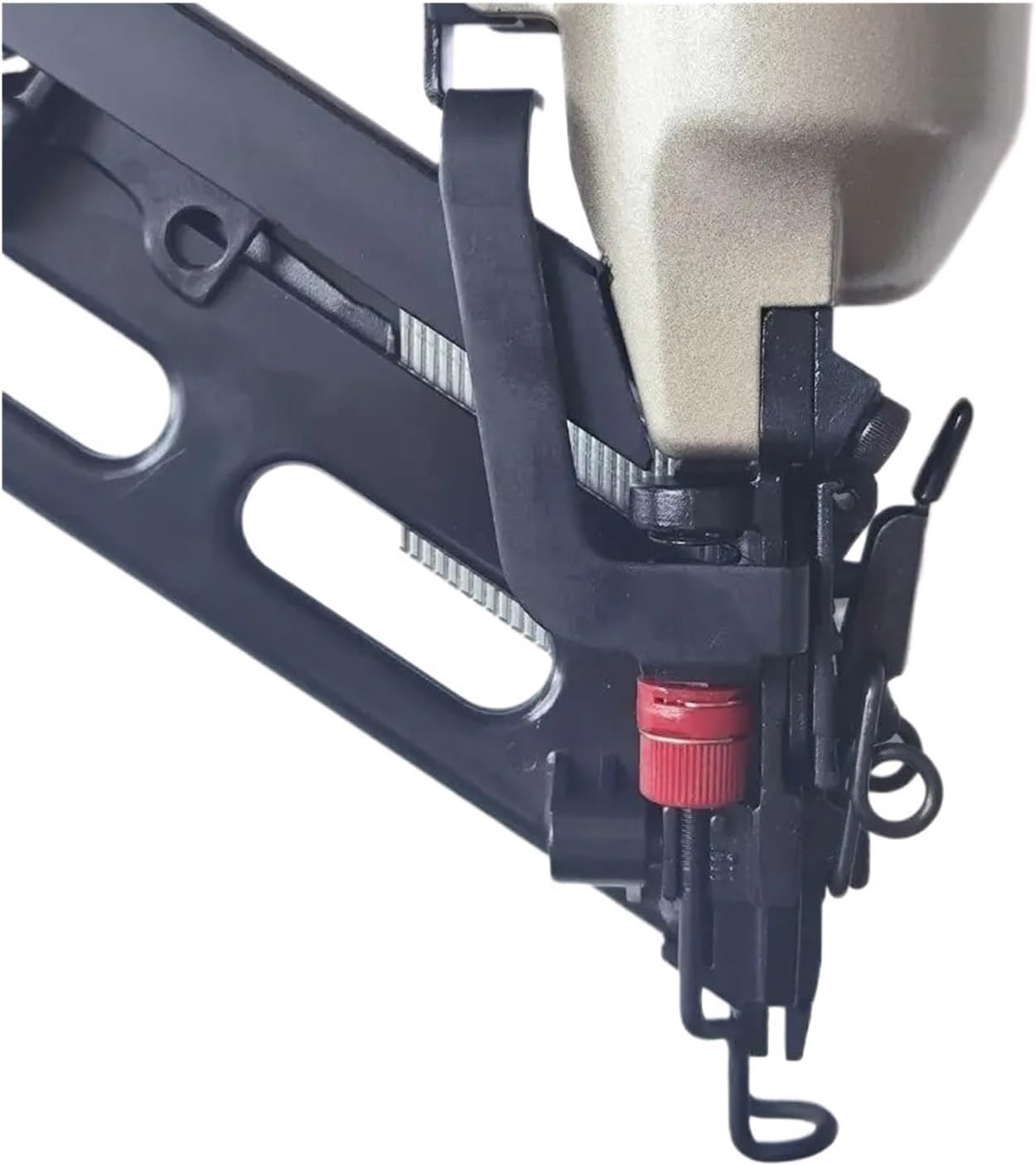 Pneumatic Power Nailer Decorative Tool 1pcs NT65 15 Gauge Angle Nailer Pneumatic Nail Gun 34 Degree Angle Nailer