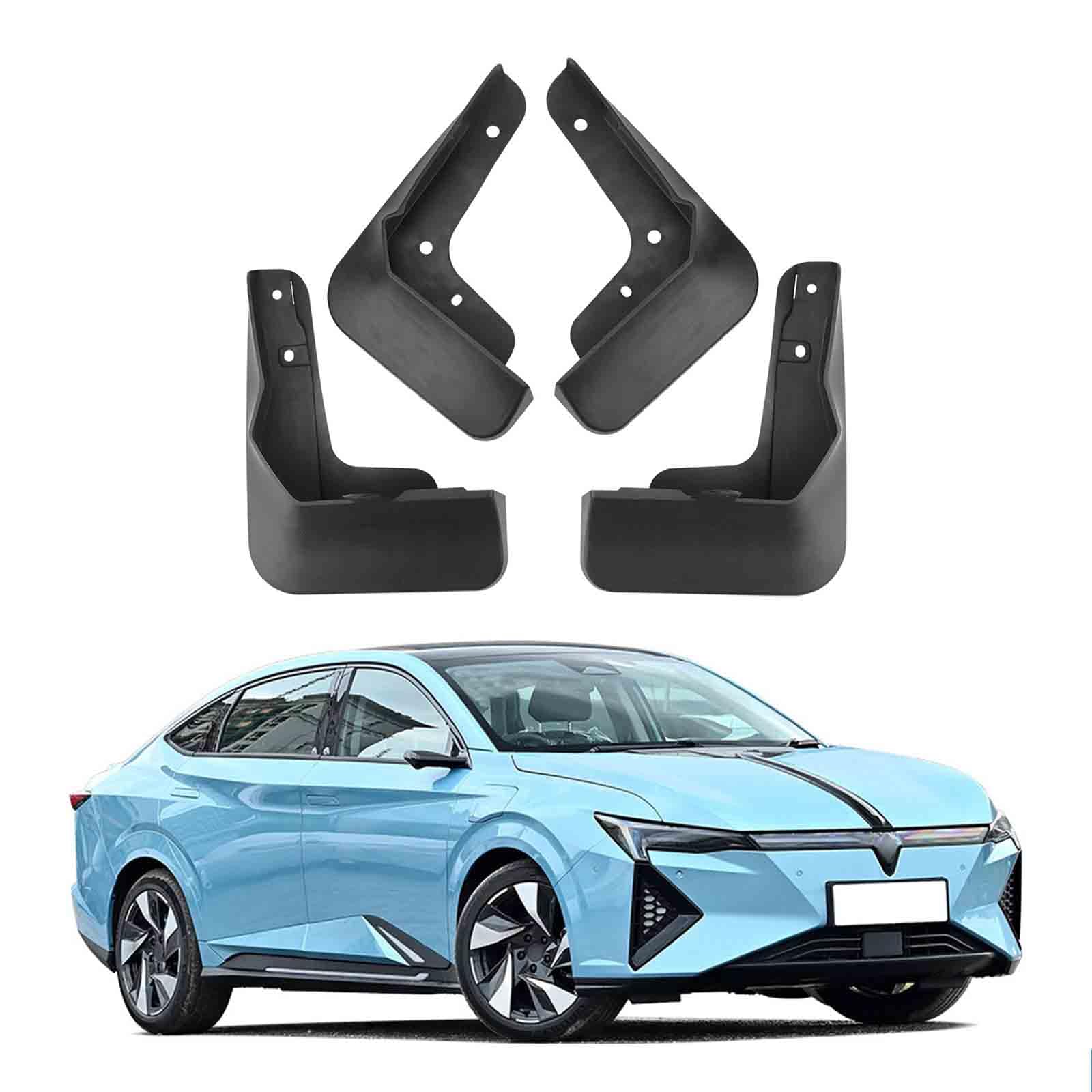 YPSBBHD Car Mud Flaps Fender Splash Guards, Compatible with Honda Lingxi L 2024, Splashproof Exterior Accessories for Car Wheel Protector