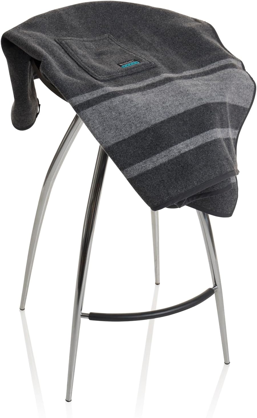 ‘The Wearable Blanket’, The Ivy League Stripe, Charcoal & Grey
