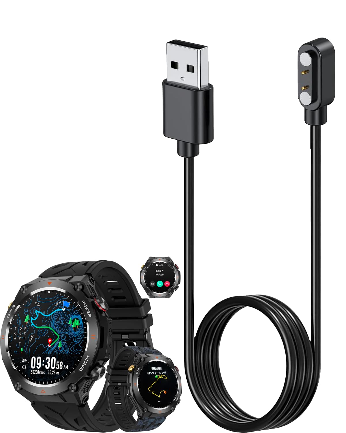 POCKETALK レッド 未使用 充電ケーブル付き POCKETALK レッド 未使用 充電ケーブル付き
