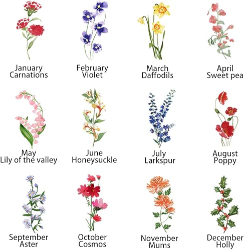 Miniatura 9 de Joyero de viaje de cuero personalizado para mujer, con nombre grabado y flor de nacimiento, funda personalizada, estuche organizador de joyas, caja