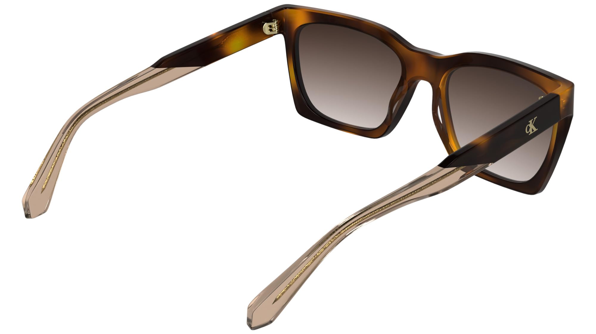 Calvin Klein Jeans Women's Sunglasses CKJ26606S - Havana with Gradient Brown Lens
