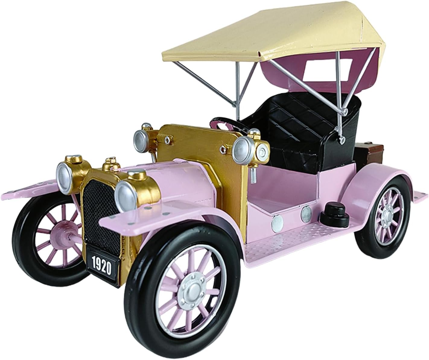 Classical Color Iron Car Model Collectible Vehicle Decoration for Farmhouse Vintage Display Iron Classical Display Ornament