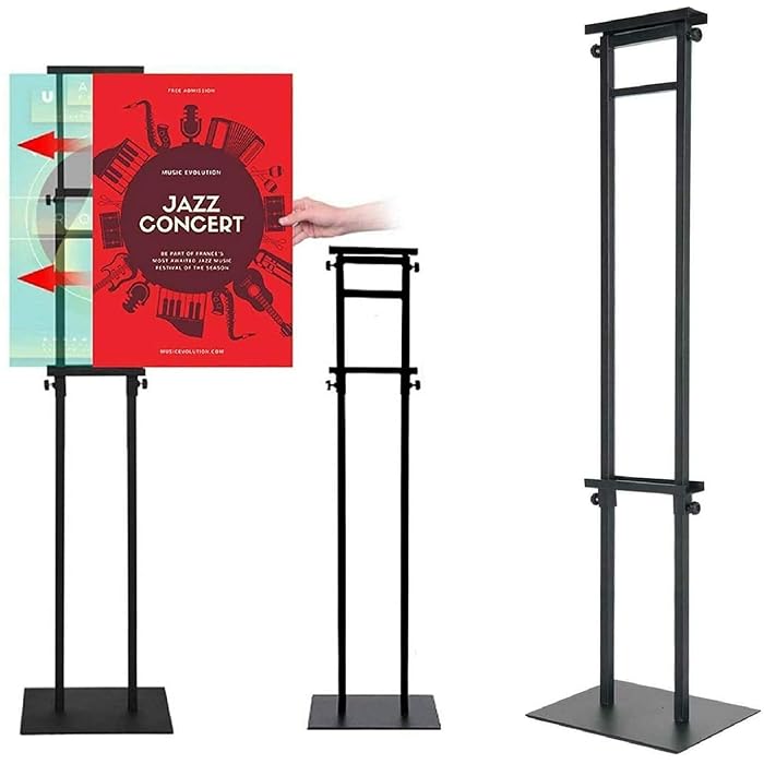 Buy Nisorpa Pedestal Poster Sign Stand, DoubleSided Poster Display