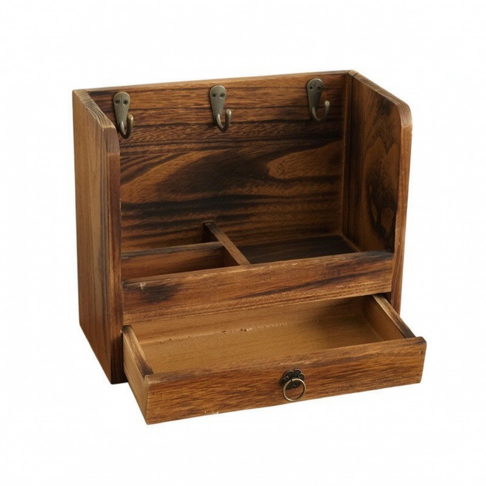 Svuotatasche con Ganci Stabile | Rustico, Durevole, oggetti con Ganci, per Ingresso, Scrivania
