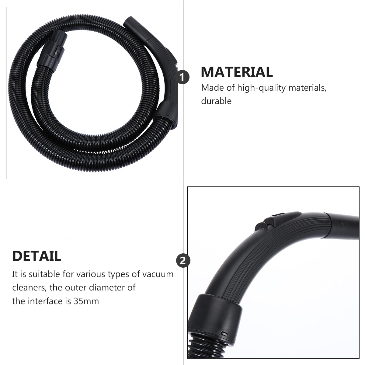 Vacuum Cleaner Tube Heavy Duty Hose House Vacuum Cleaner Vacumeclener Vacuum Extension Hose Vacuum Cleaner Replacement Parts Power Tool Adapter Vacuum Cleaner Accessory Hose