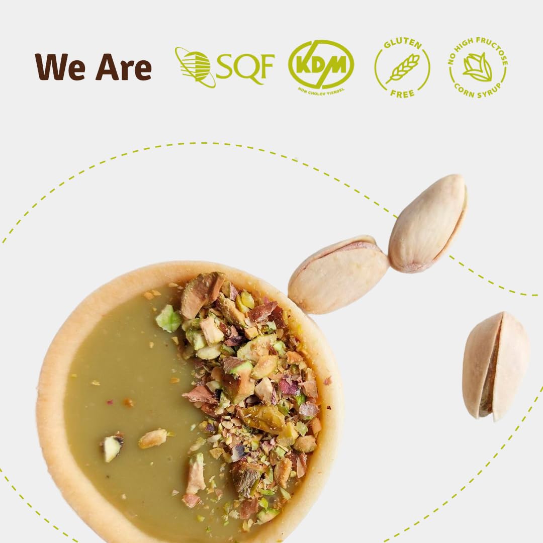 Nuuva Foods Pistachio Spread Rich Nutty Pistachio Cream for Dubai Chocolate Bar Smooth Nut Butter Spreadable Cream Perfect — view 5