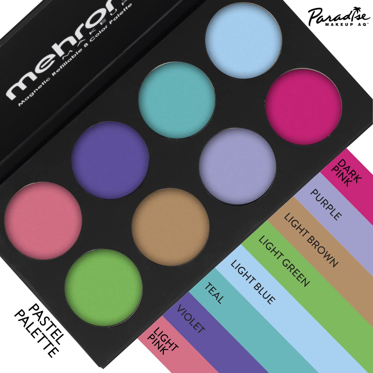 Paradise Makeup AQ Paleta (Pastel)