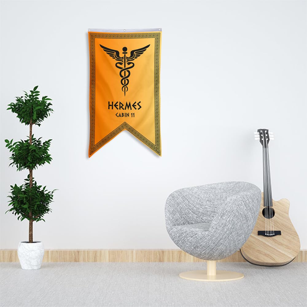 Amazon.com : Yanbooch Cabin 11 Hermes Banner Flag Man Cave Bed