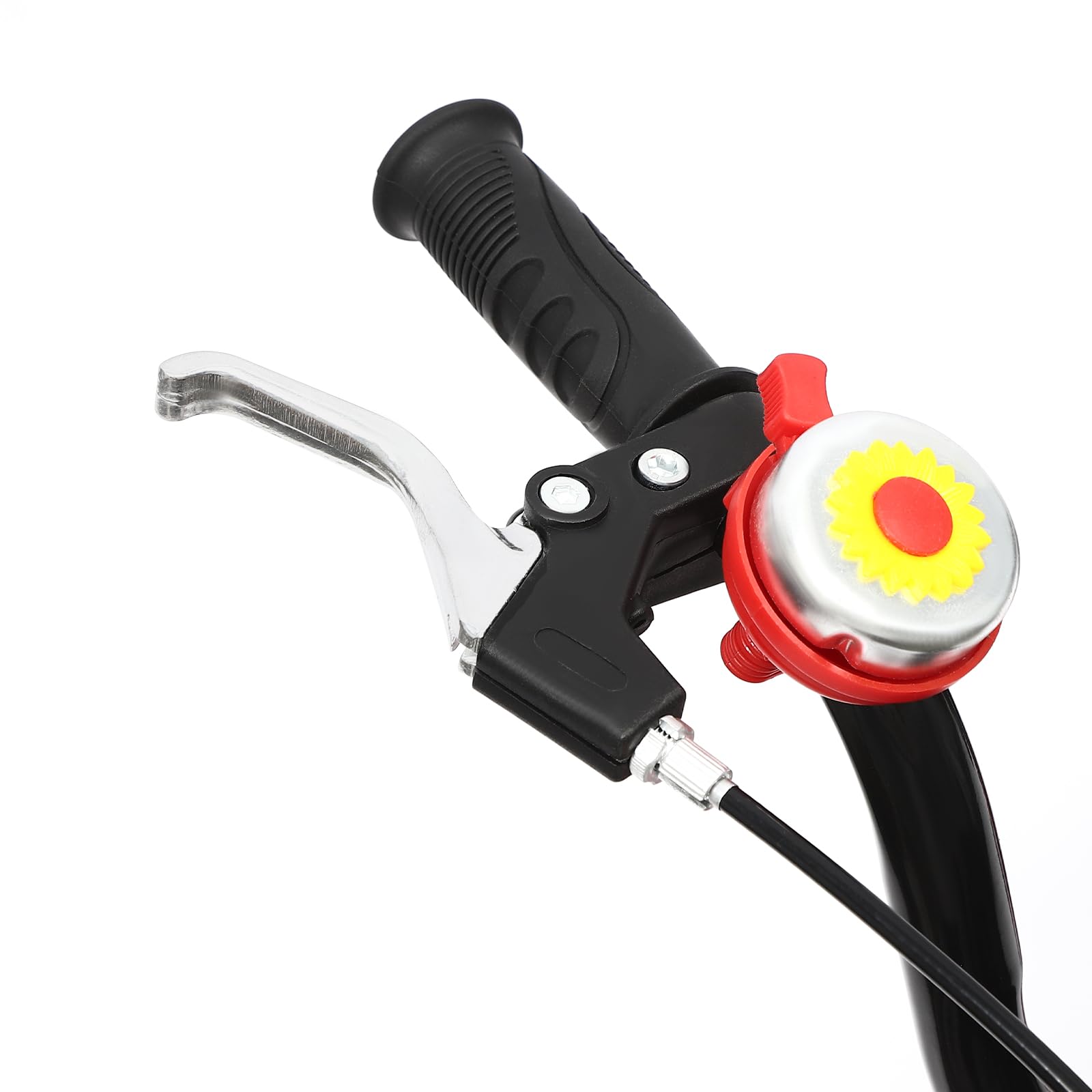 Vélo Enfant 14 Pouces, Velo Enfant avec Roues Stabilisatrices et Panier pour 3 à 5 Ans garçon et Fille, Guidon et siège réglables en Hauteur