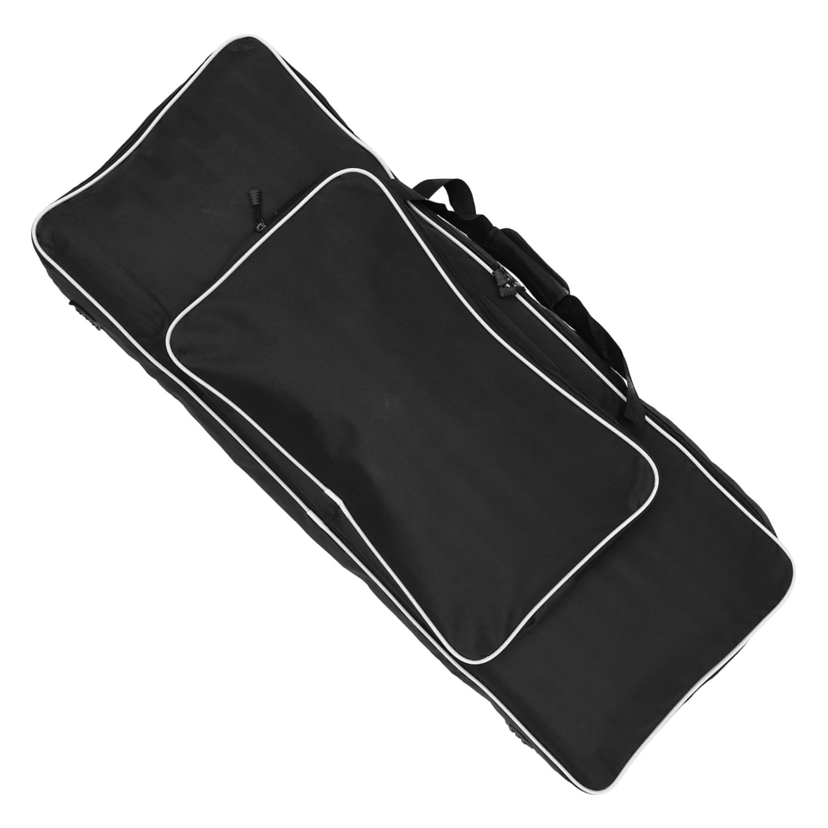 Kisangel Borsa Per Tastiera Elettronica 61 Tasti Imbottita Oxford Cerniera Bidirezionale e Protezione Imbottita Per Trasporto Pianoforte Elettrico Uso Esterno