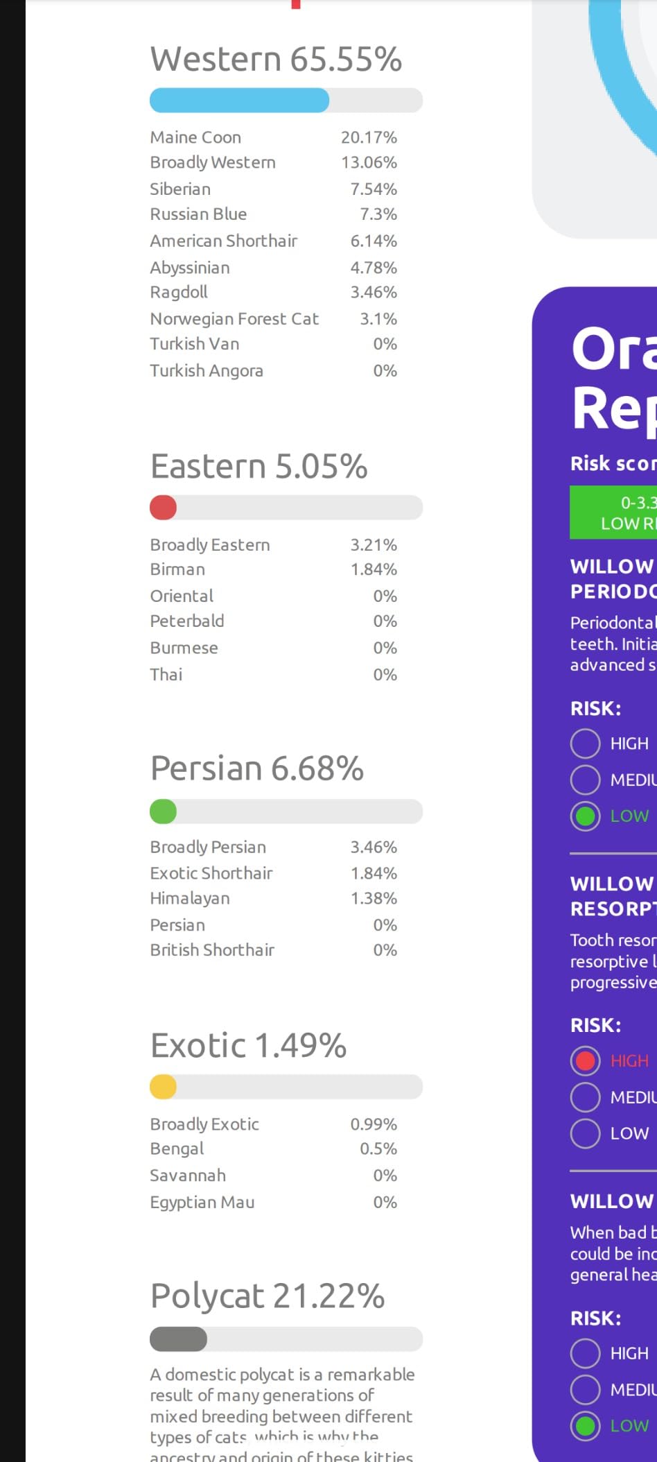 "polycat" isn't a breed and it's the main breed they called my cat