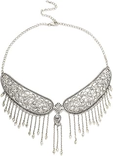 Shaya by Caratlane | 925 Silver| Dhoom Dhaam Necklace in Oxidised | Gifts for Womens & Girls