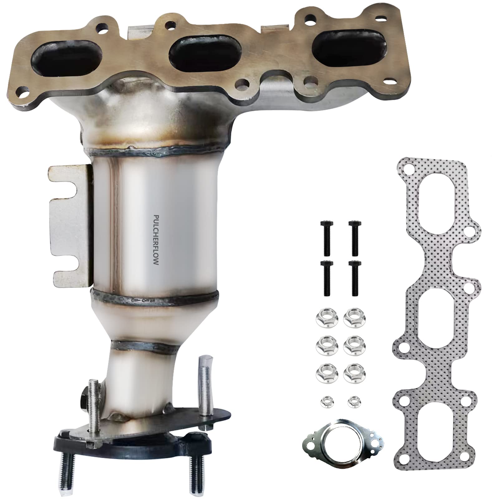 Front Catalytic Converter Compatible with 2013 2014 2015 2016 2017 2018 2019 Ford Explorer/Taurus/Flex/Police Interceptor Sedan 3.5L V6 Driver Side High Performance (EPA Compliant)