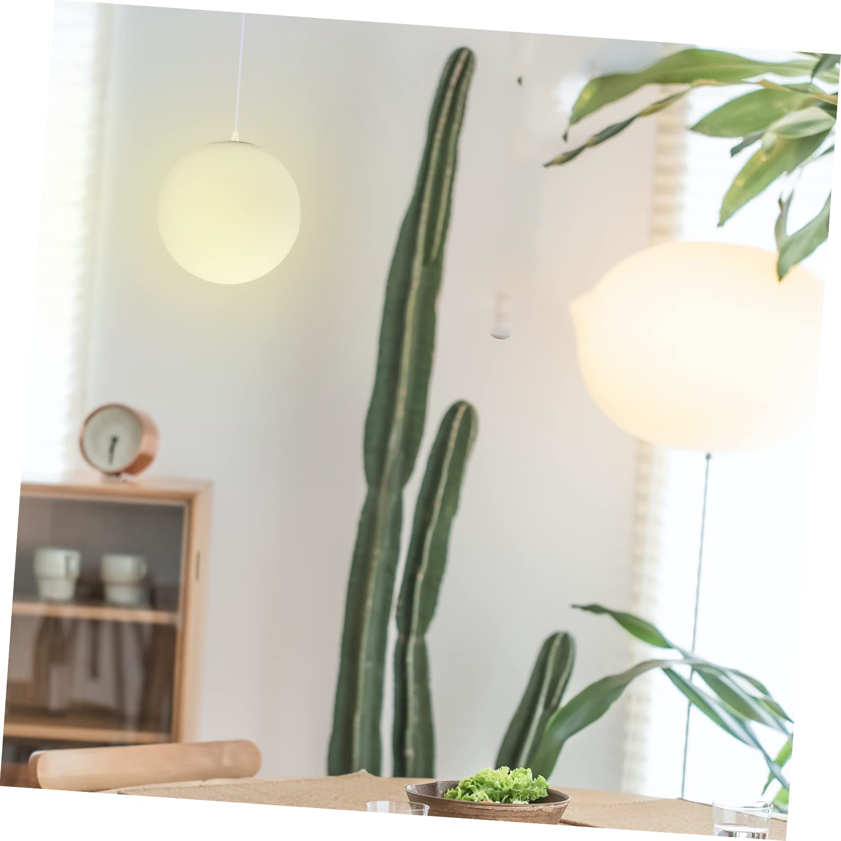 5 Pièces abat-jour en verre g9 Chine la lumière du lustre couvre le verre globe un abat-jour givré abat-jour sphérique antique l'automne Ampoule fixation plafond