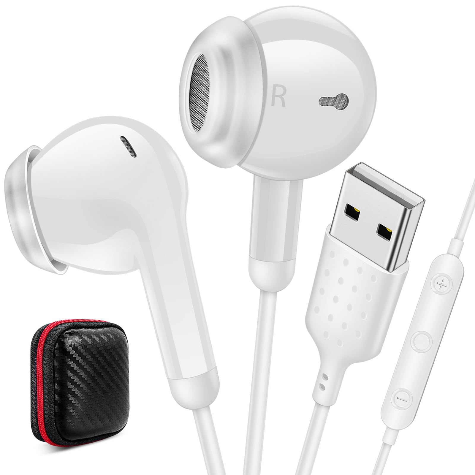 イヤホン 有線 マイク付き 通話対応 イヤホン テレワーク在宅勤務 パソコン Amazon.co.jp: USB イヤホン 有線 PC パソコン用 イヤホン